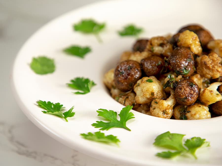 خوراک قارچ و گلکلم