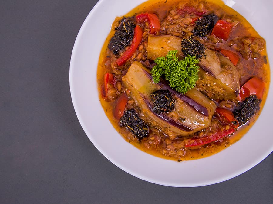 تلیت او گوجه باذمجو