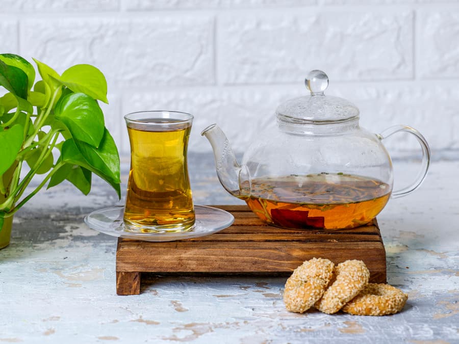 دمنوش پرتقال و دارچین