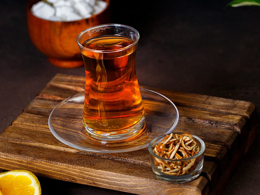 دمنوش پوست پرتقال