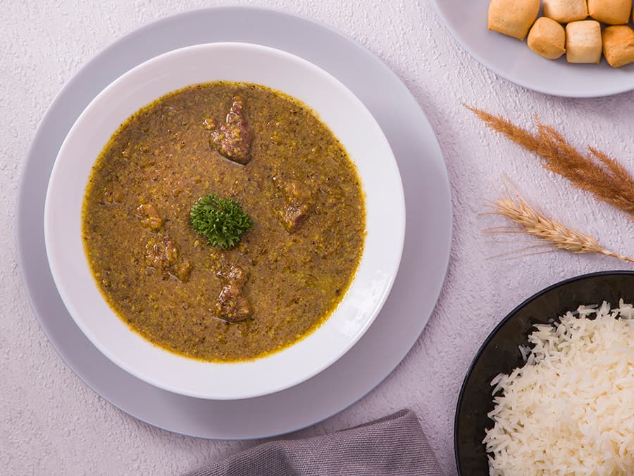خورش پسته دامغان