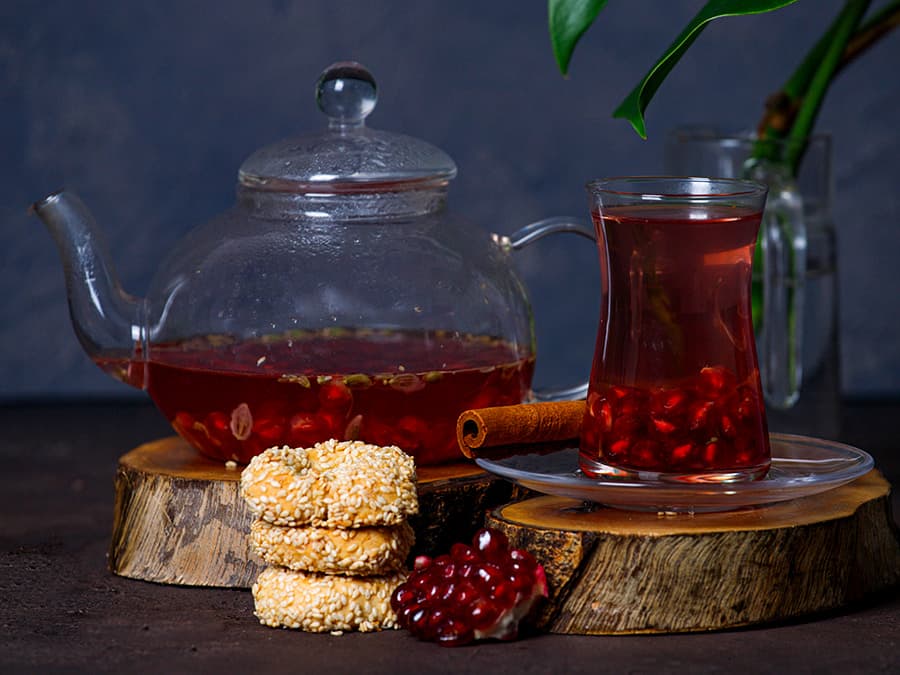 دمنوش انار