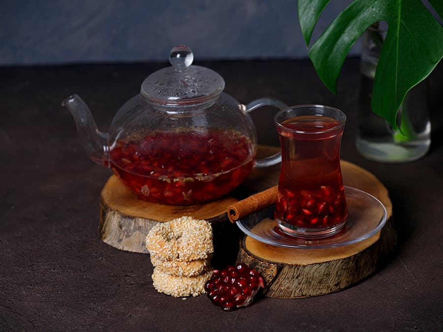 دمنوش انار