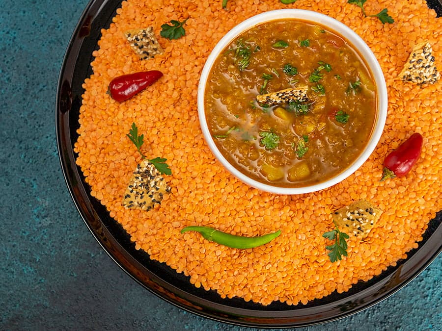 خورش دال عدس