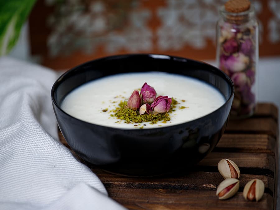 فرنی گلاب