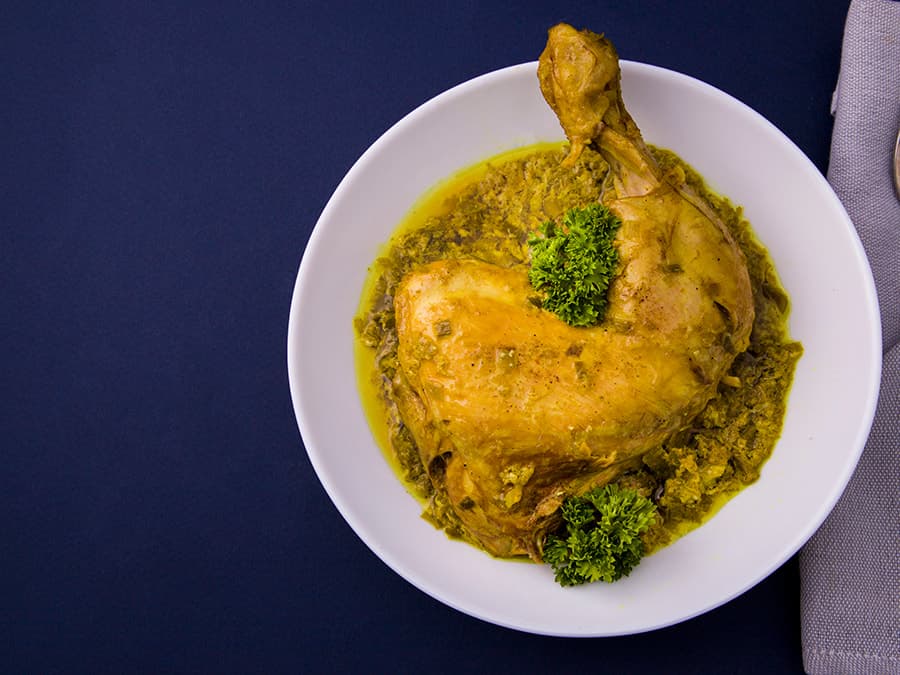 سیر قلیه