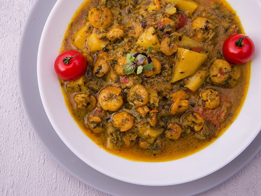 خورش میگو