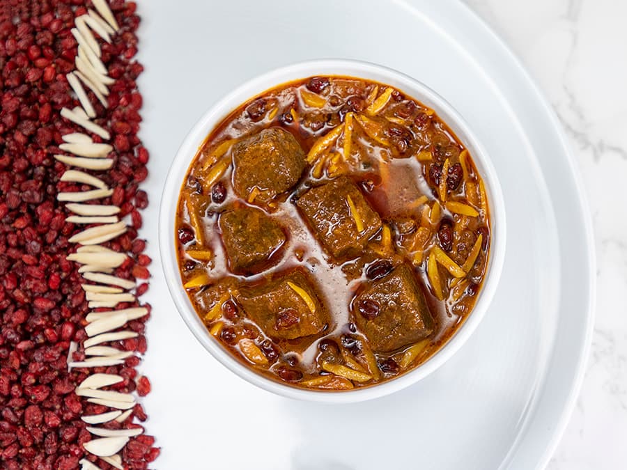 خورش خلال بادام