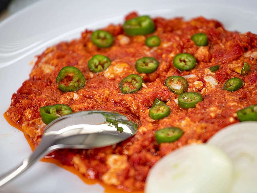 املت گوجه فرنگی