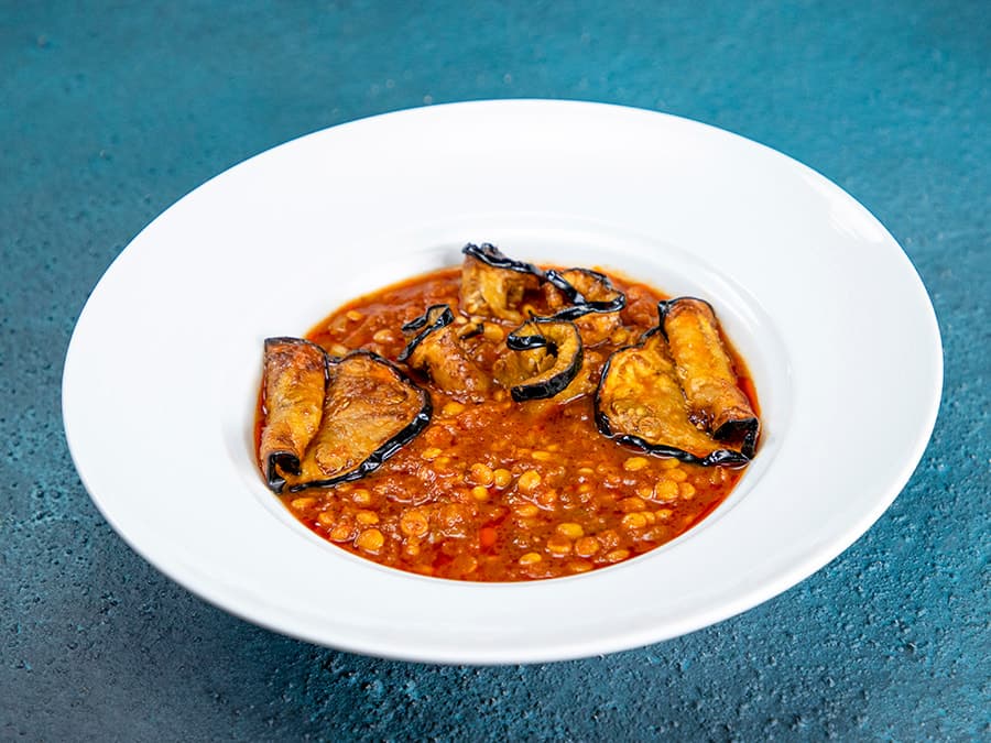خورش قیمه بادمجان (بدون گوشت)
