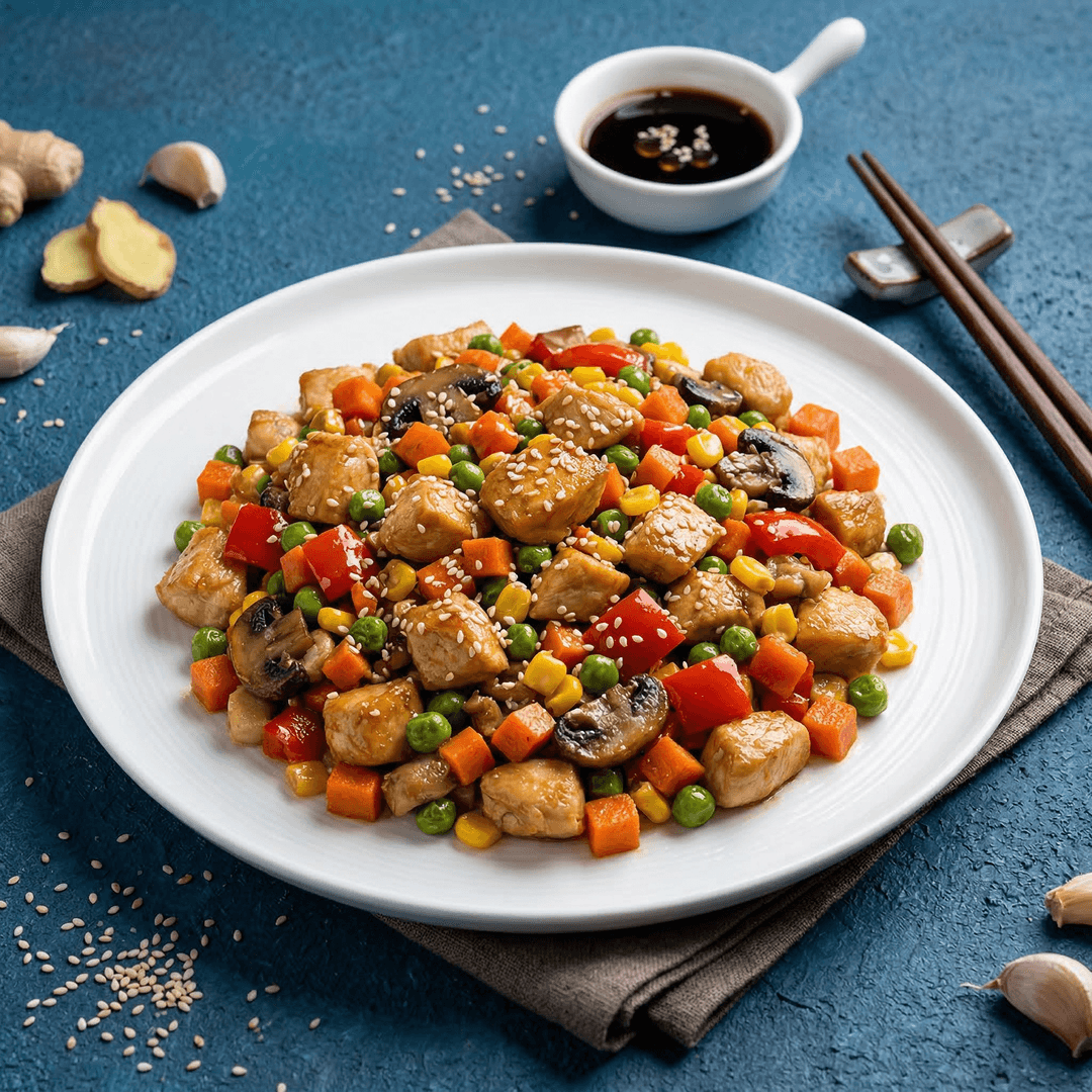 خوراک مرغ چینی
