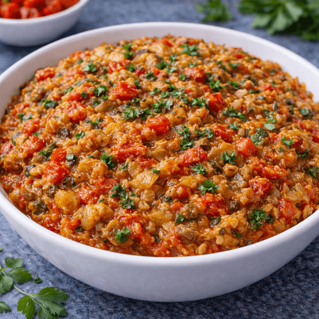 خوراک بادمجان کبابی