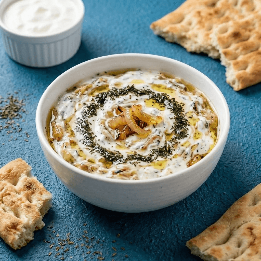 ماست بادمجان شیرازی