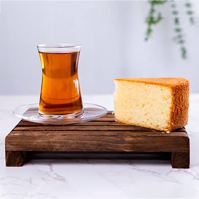 کیک وانیلی ساده