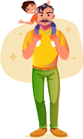 Illustration of a Father image
